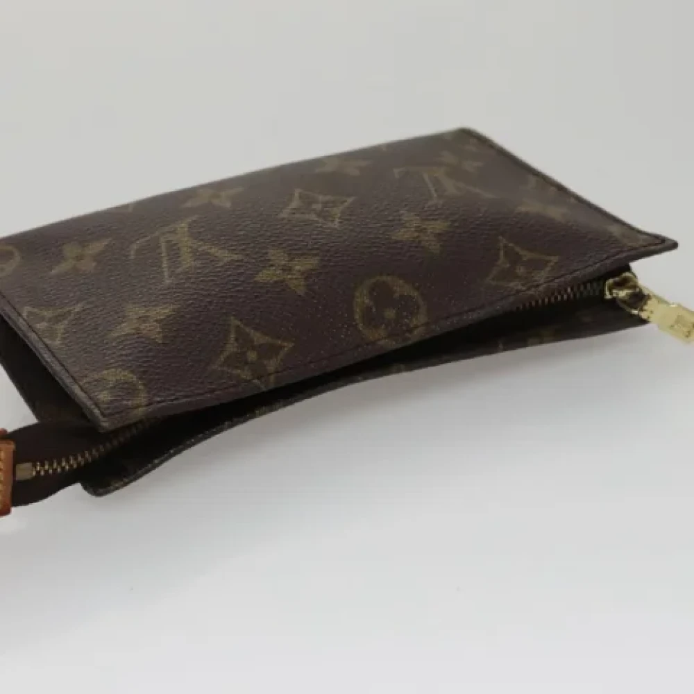 Louis Vuitton Vintage Pre-owned Canvas pouches Brown Dames