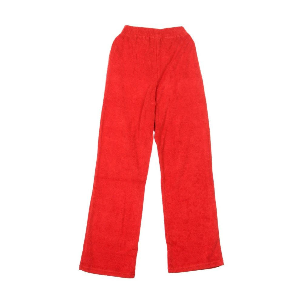 Fila Rode Wijde Joggingbroek Red Dames