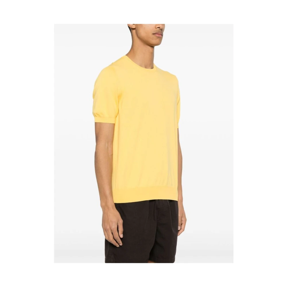 La Fileria T-Shirts Yellow Heren