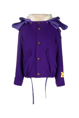 Ullfodrad Parka med Huva