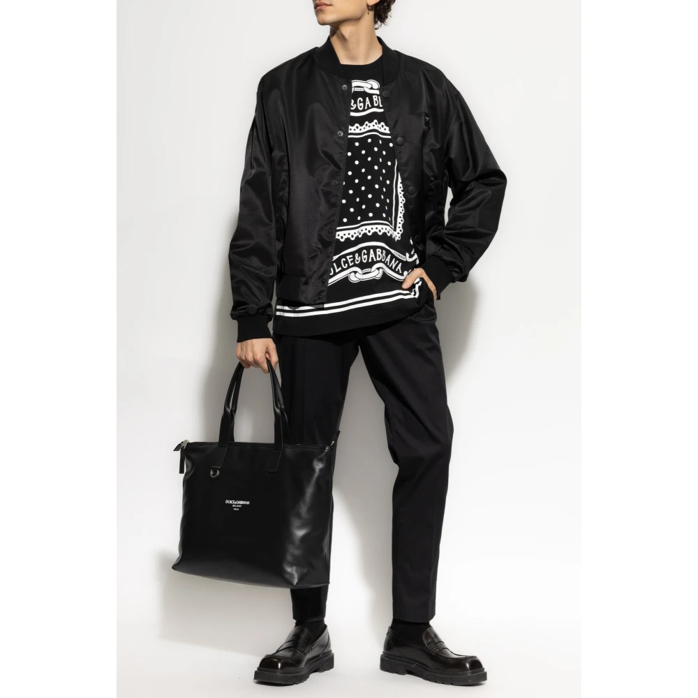 Dolce & Gabbana Katoenen broek Black Heren