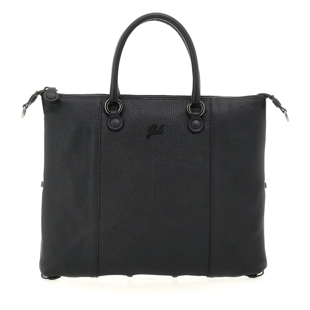 Gabs Women's Black Convertible Leather Shopping Bag In - Shopping Bags - One Size - Bags