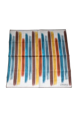 multicolor-stripes-cotton-foulard-scarf