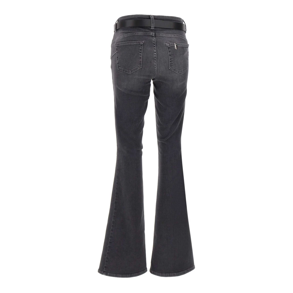 Liu Jo Zwarte Beat Denim Jeans Black Dames