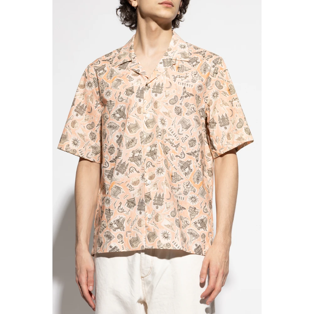 Paul Smith Kortemouwenshirt Orange Heren
