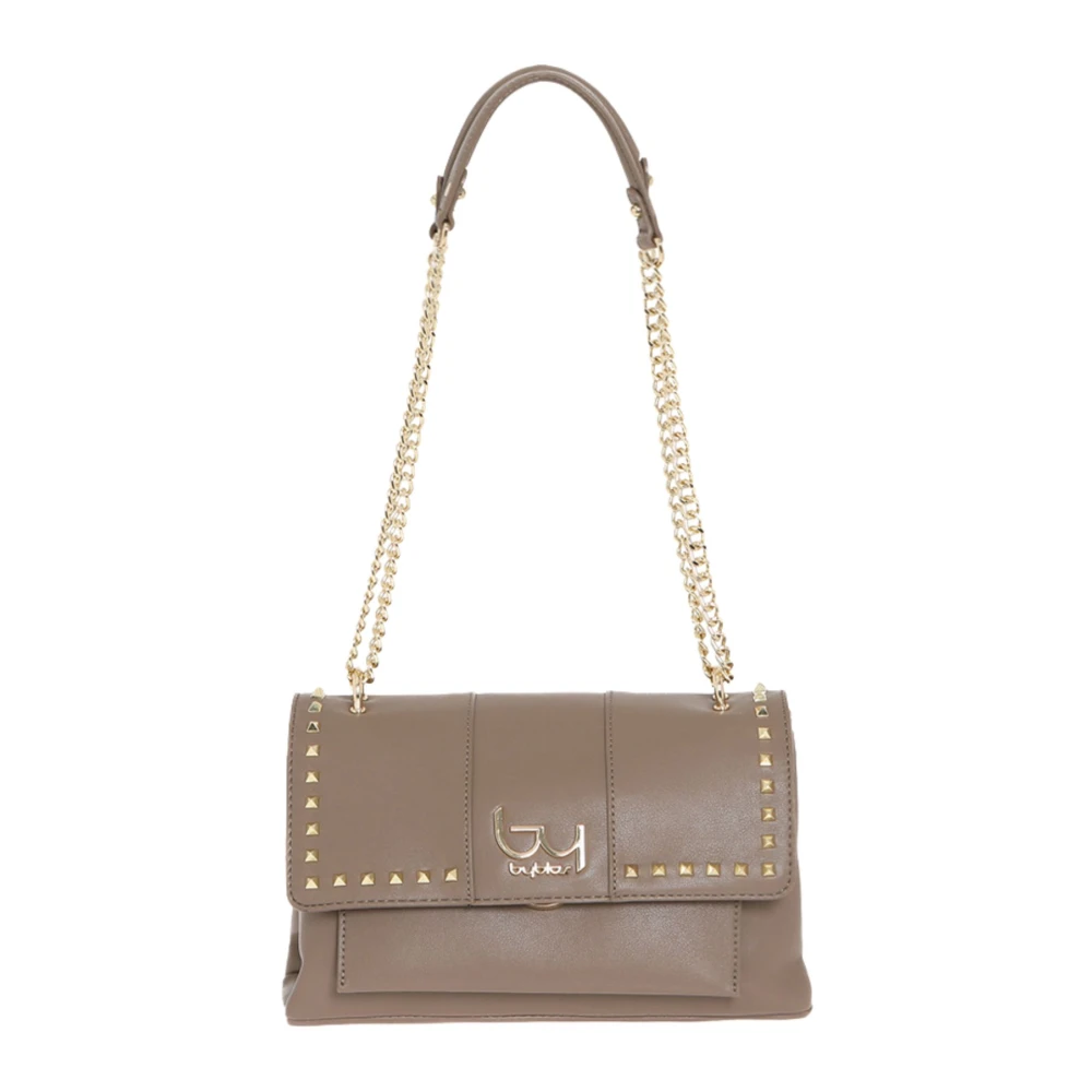 By Byblos Studded Schoudertas Beige Dames