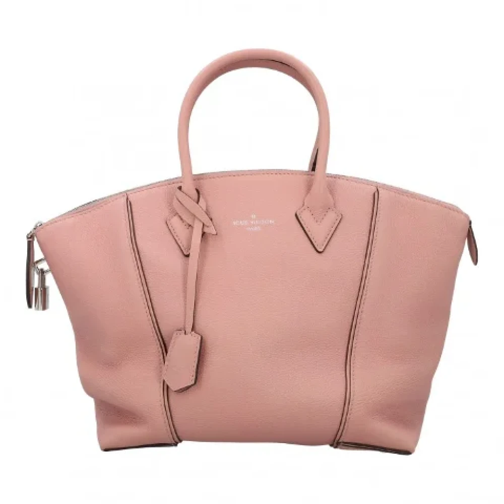 Louis Vuitton Vintage Pre-owned Leather handbags Pink Dames