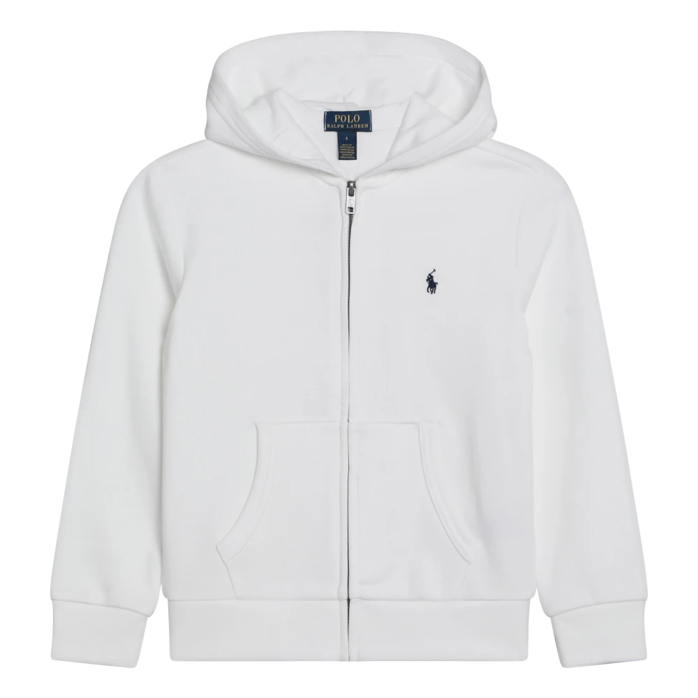 Polo Ralph Lauren Ritssluiting Cardigan Sweater White Heren