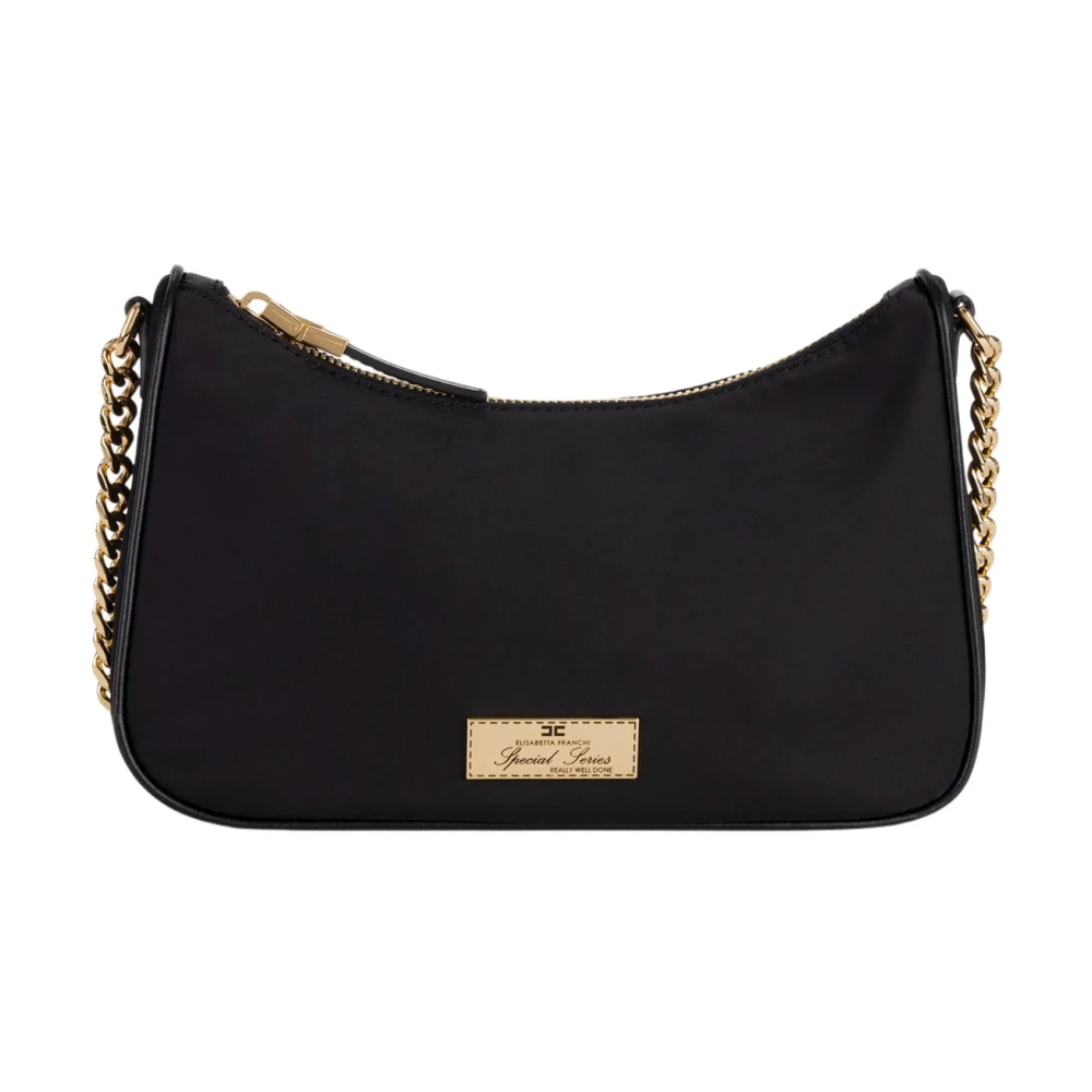 Elisabetta Franchi Stijlvolle Borsa Tas voor Vrouwen Black Dames