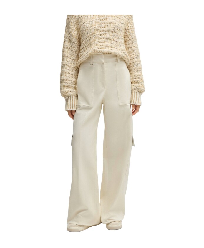 pantalon-cargo-en-twill-de-coton
