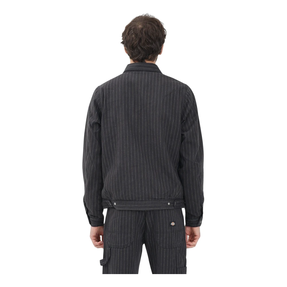 Dickies Zwarte Denim Painter Service Jas Black Heren