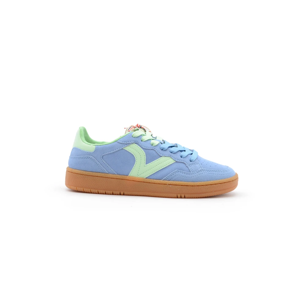 Victoria Retro Sneaker Dames Schoenen Blauw