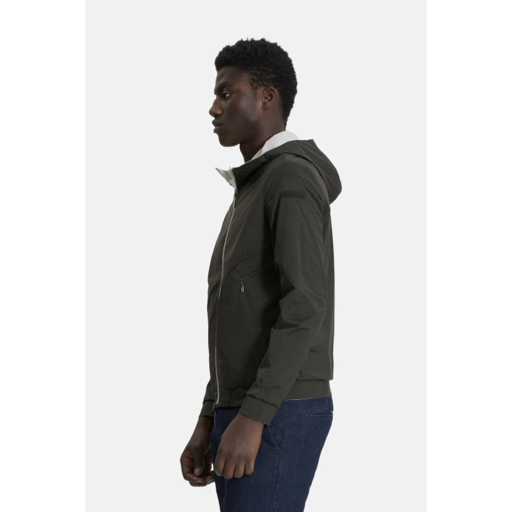 RRD Urban Reversible Hooded Zomerjas White Heren