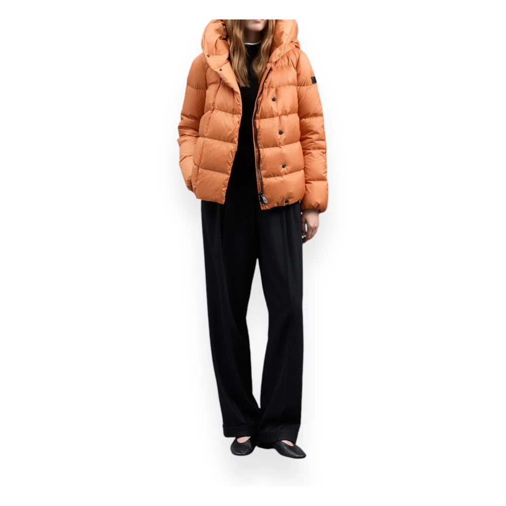 Peuterey Stijlvolle Winterjas Tucano MQS 01 Orange Dames