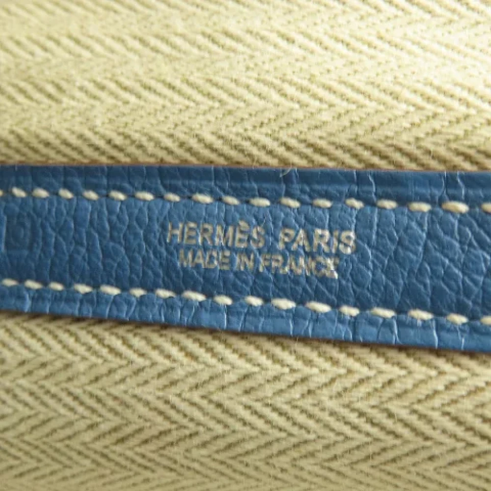 Hermès Vintage Pre-owned Fabric totes Blue Dames