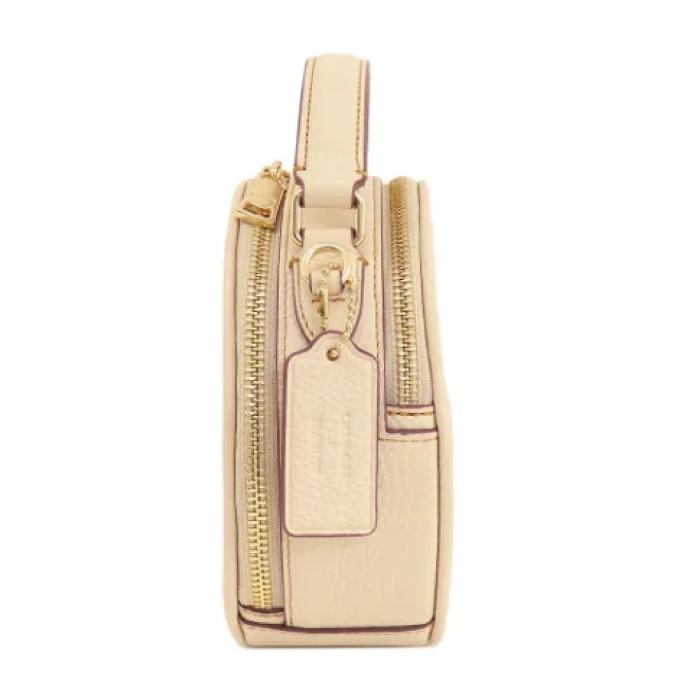 Coach Pre-owned Fabric handbags Beige Dames