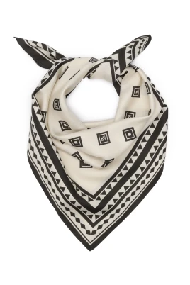 Fyrkantig sidenscarf