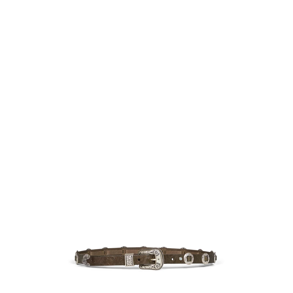 Golden Goose Donna Marrone Accessori, 80 Cm, New,