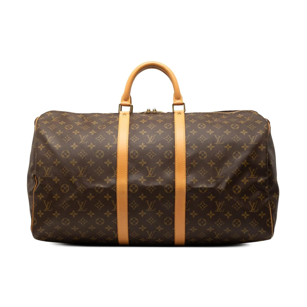 Louis Vuitton Vintage Women's Brown Pre-Owned Travel Bag