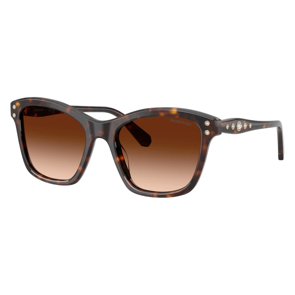 Swarovski Unisex Brown Sunglasses, 54 Mm, 0Sk6063