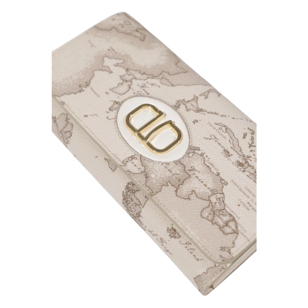 Alviero Martini 1a Classe Damesportemonnee in leren collectie Beige Dames