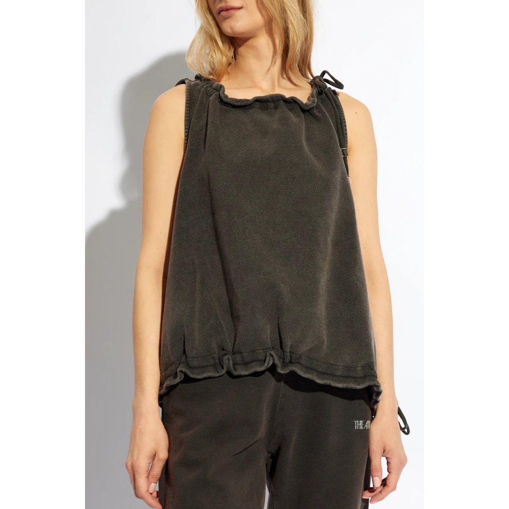 The Attico Sweatshirt top Gray Dames