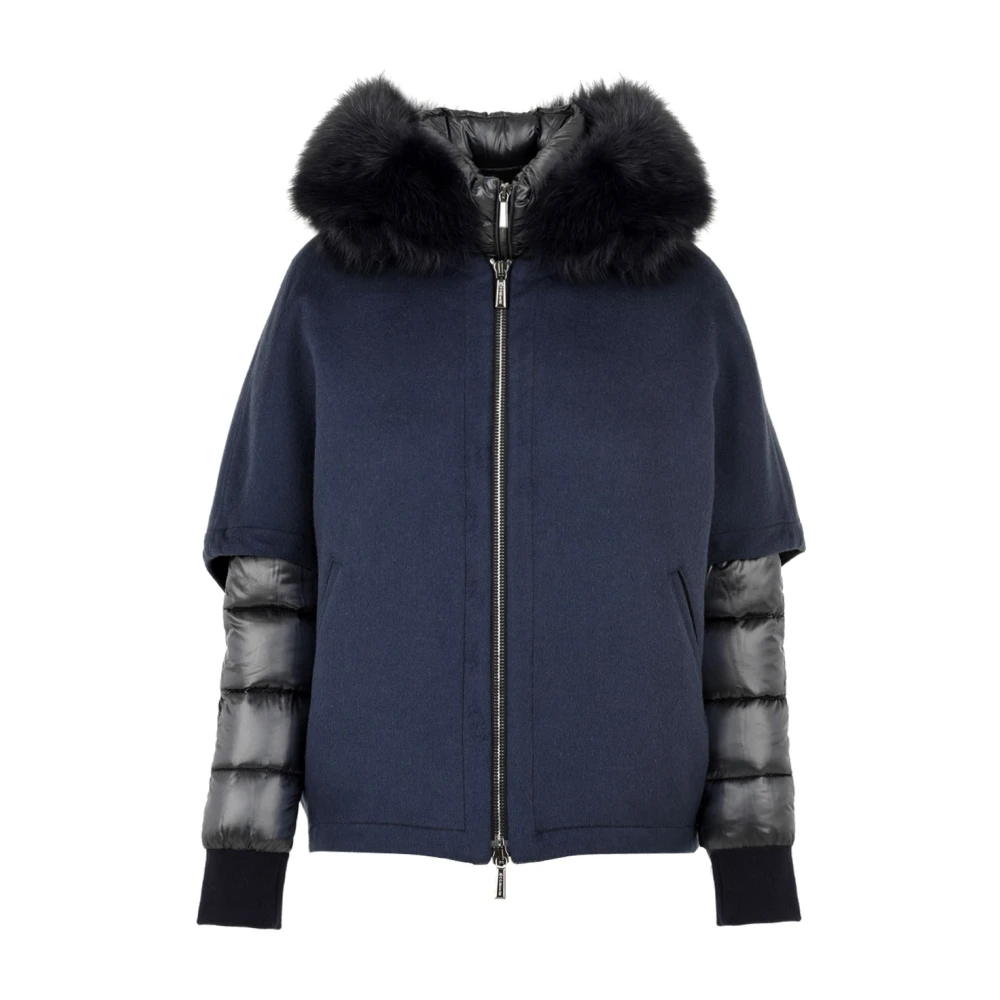 Moorer Kvinno Multicolor Jackor Dam, S, Nylon, Pegaso Jacket