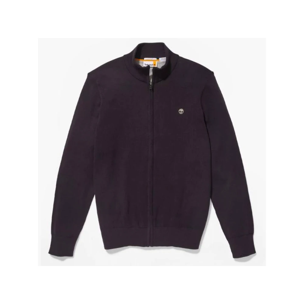 Timberland Heren Zip Katoenen Trui Black Heren