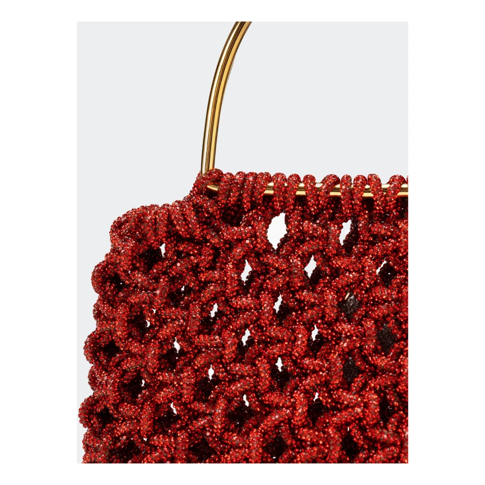 Hibourama Stijlvolle Alice Handtas Red Dames