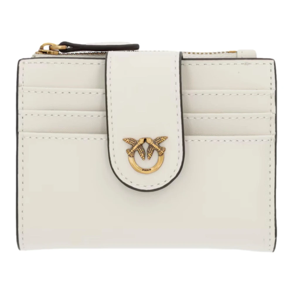 Pinko White Wallets & Cardholders, Female, One Size, Multi Purpose Wallet