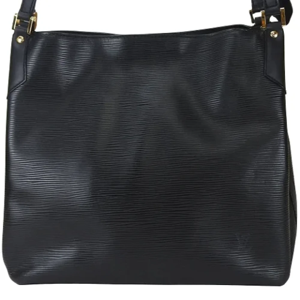 Louis Vuitton Vintage Pre-owned Leather louis-vuitton-bags Black Dames