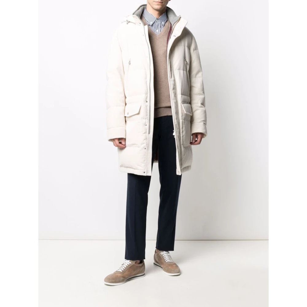 BRUNELLO CUCINELLI Blauwe Broek Stijlvol Blue Heren
