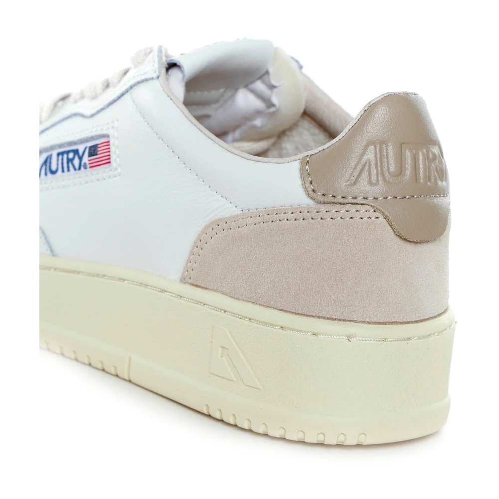 Autry Lage Sneaker met Leren Details Multicolor Dames