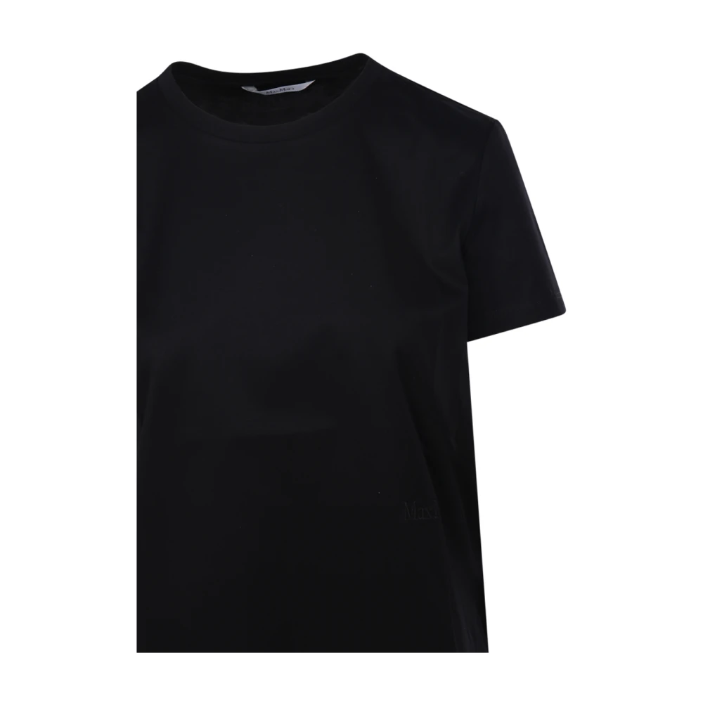 Max Mara Nerina Logo T-Shirt Zwart Black Dames