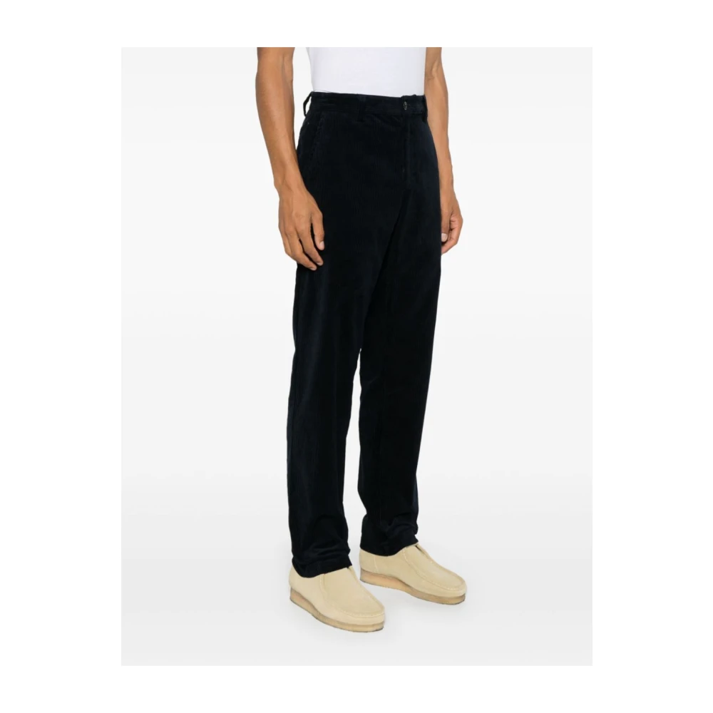 A.p.c. Bruine Corduroy Broek Blue Heren
