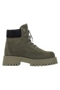 bottines-a-lacets-vert-fonce