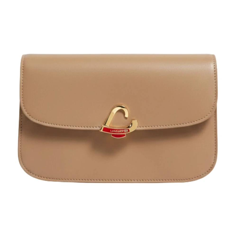 Lancaster Women's Beige Sac Trotteur À Rabat Aimanté Paris Philos - Cross Body Bags - One Size - Bags