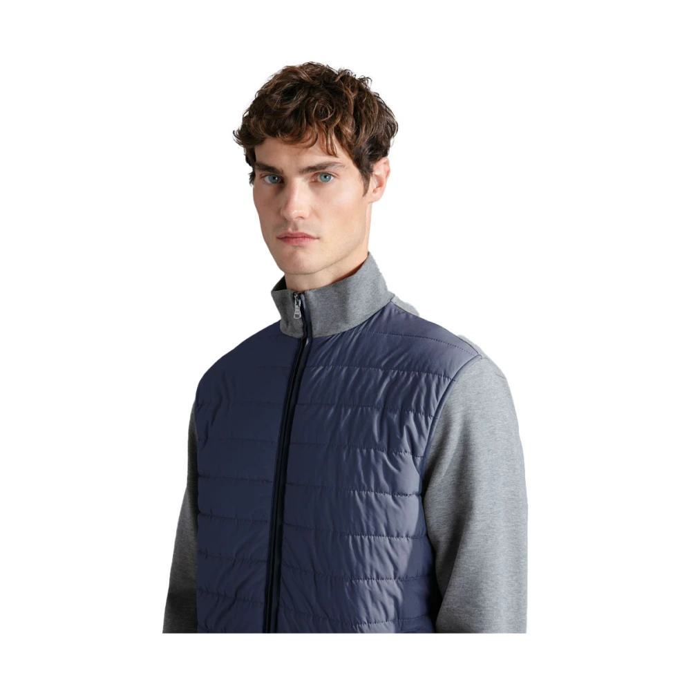 PAUL & SHARK Hybride Vest met Polyester Vulling Multicolor Heren