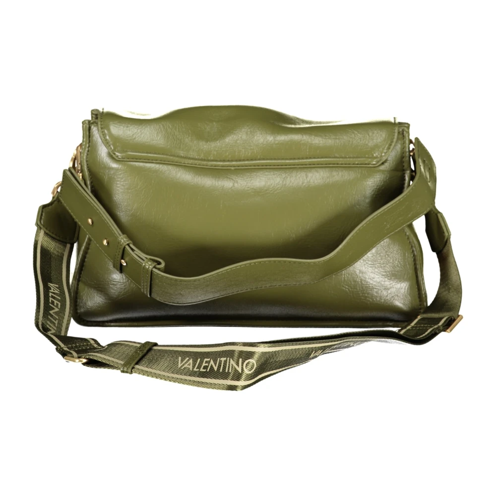 Valentino by Mario Valentino Groene dames tas met afneembaar handvat en verstelbare riem Green Dames