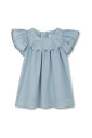 robe-bebe-en-denim-bleu-a-manches-courtes