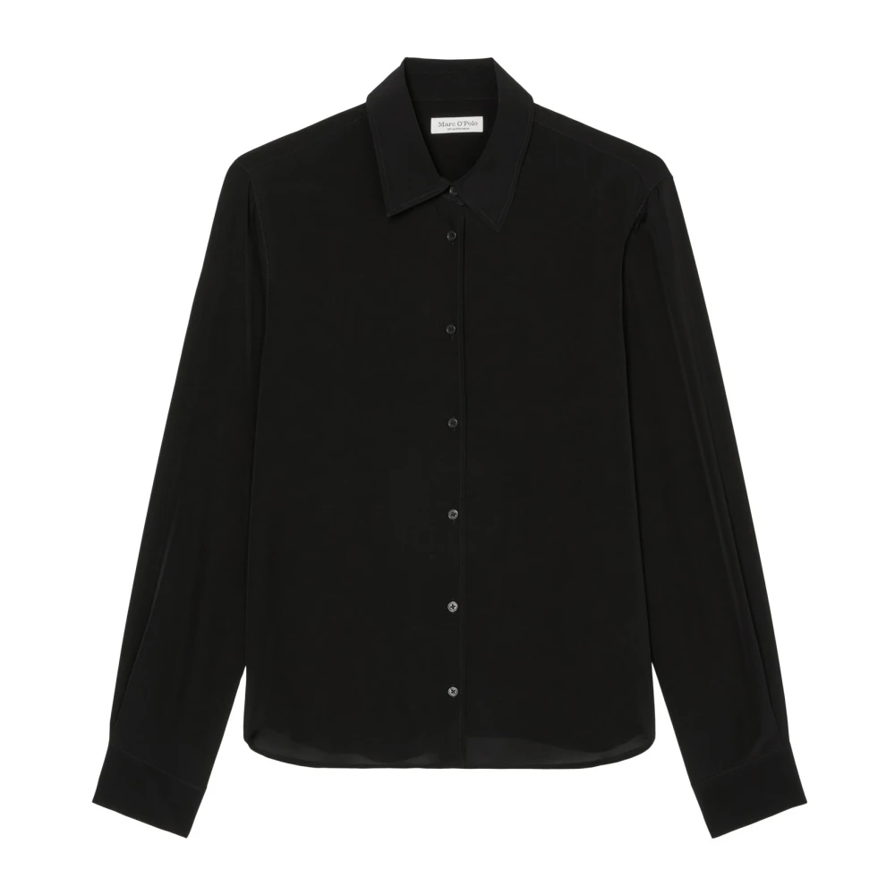 Marc O'Polo Viscose blouse regular Black Dames