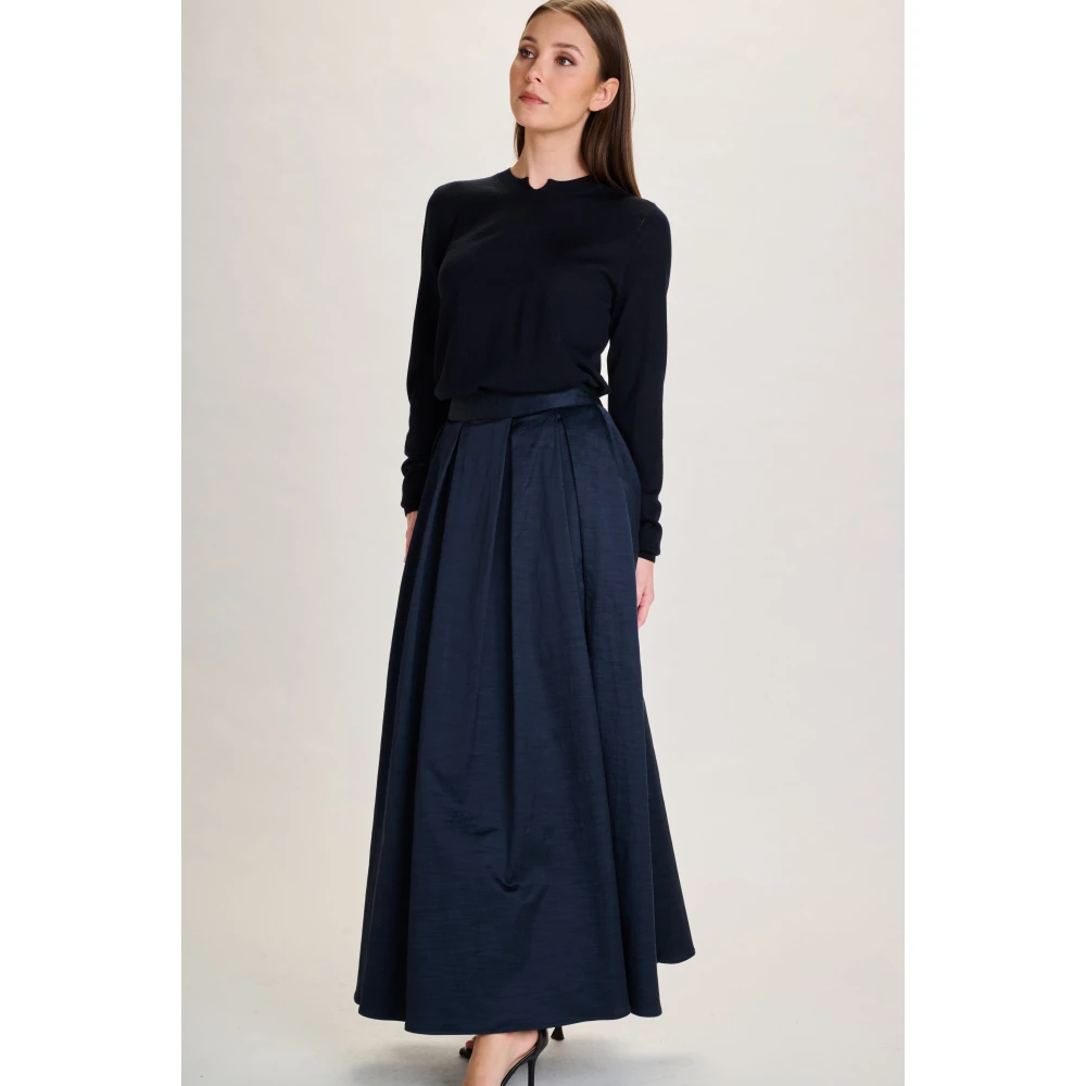 March23 Cecile Lange Trui Blue Dames