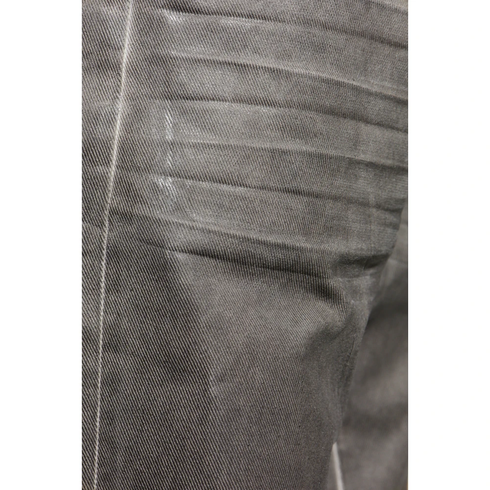 Rick Owens Geth Denim Jeans Gray Heren