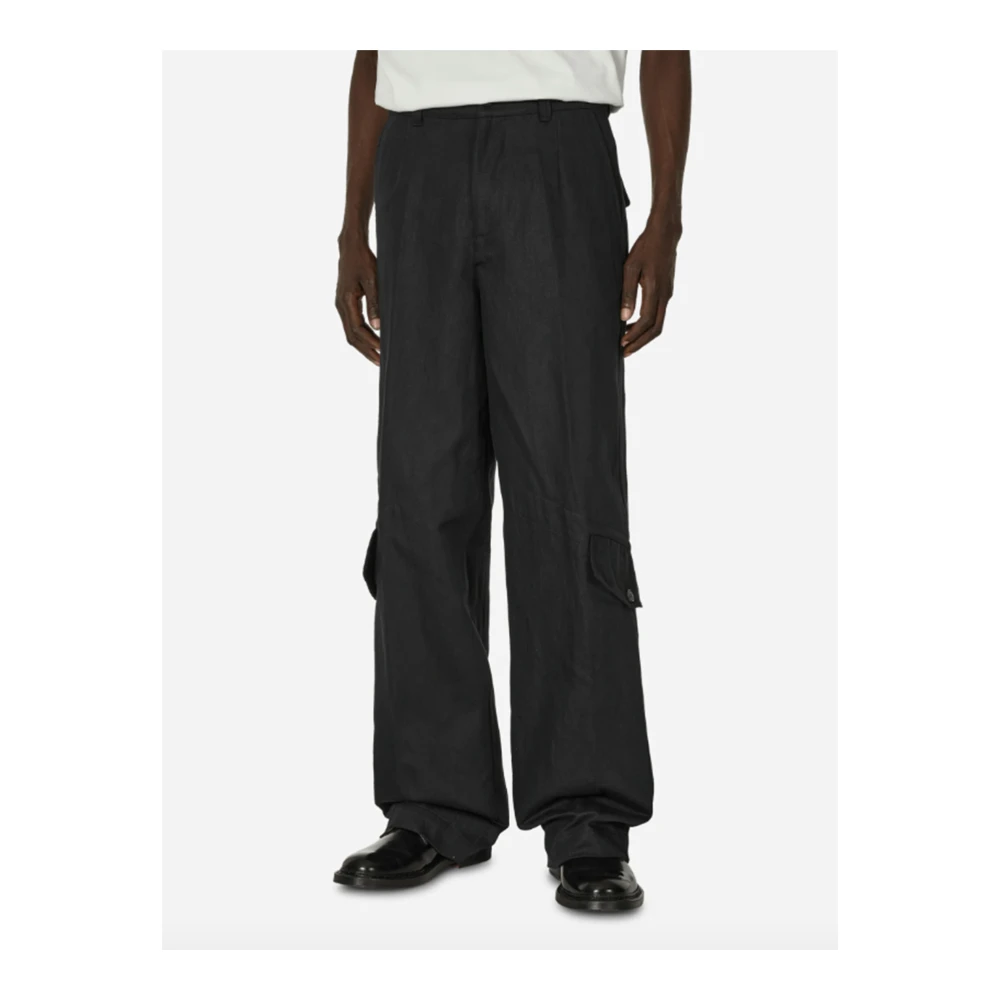 Dries Van Noten Zwarte Paxford Broek Black Heren
