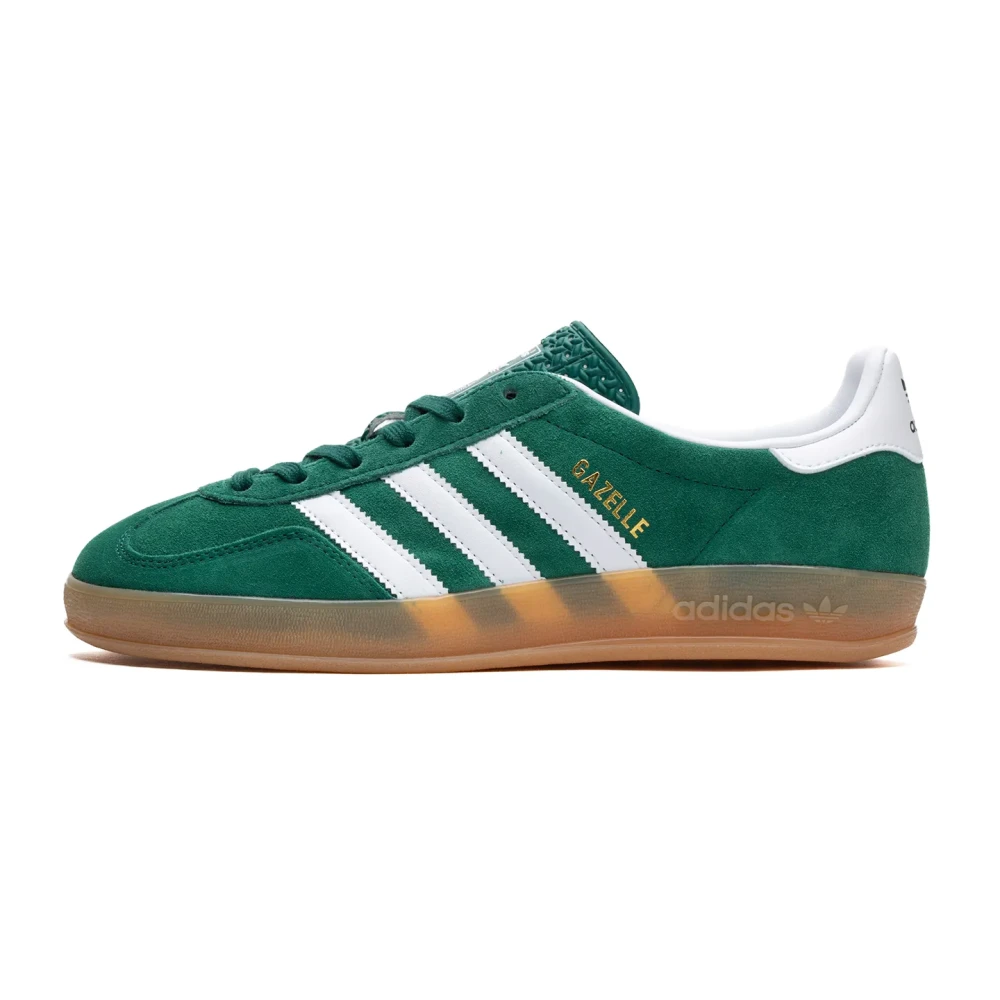 Adidas Men's Green "Gazelle Indoor" Sneakers - Image 4