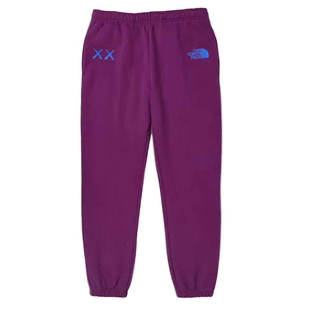 The North Face Kaws X Sweatpants Paars Purple Heren