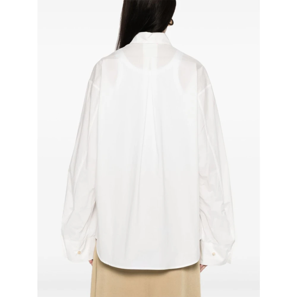 Forte Nero Damesoverhemd Ss25 White Dames