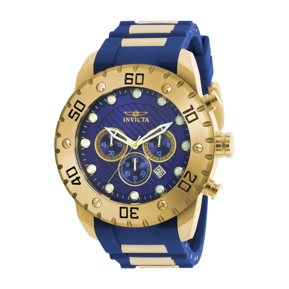 Invicta Watches Pro Diver – Scuba 20280 Men & Quartz Watch – 50mm Gul Herr
