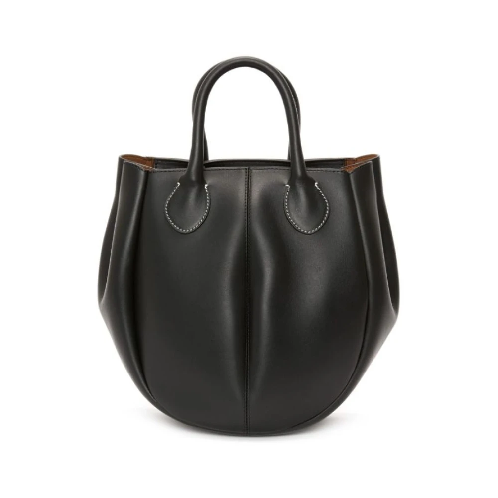 JW Anderson Kleine Punch Tote Tas Black Dames