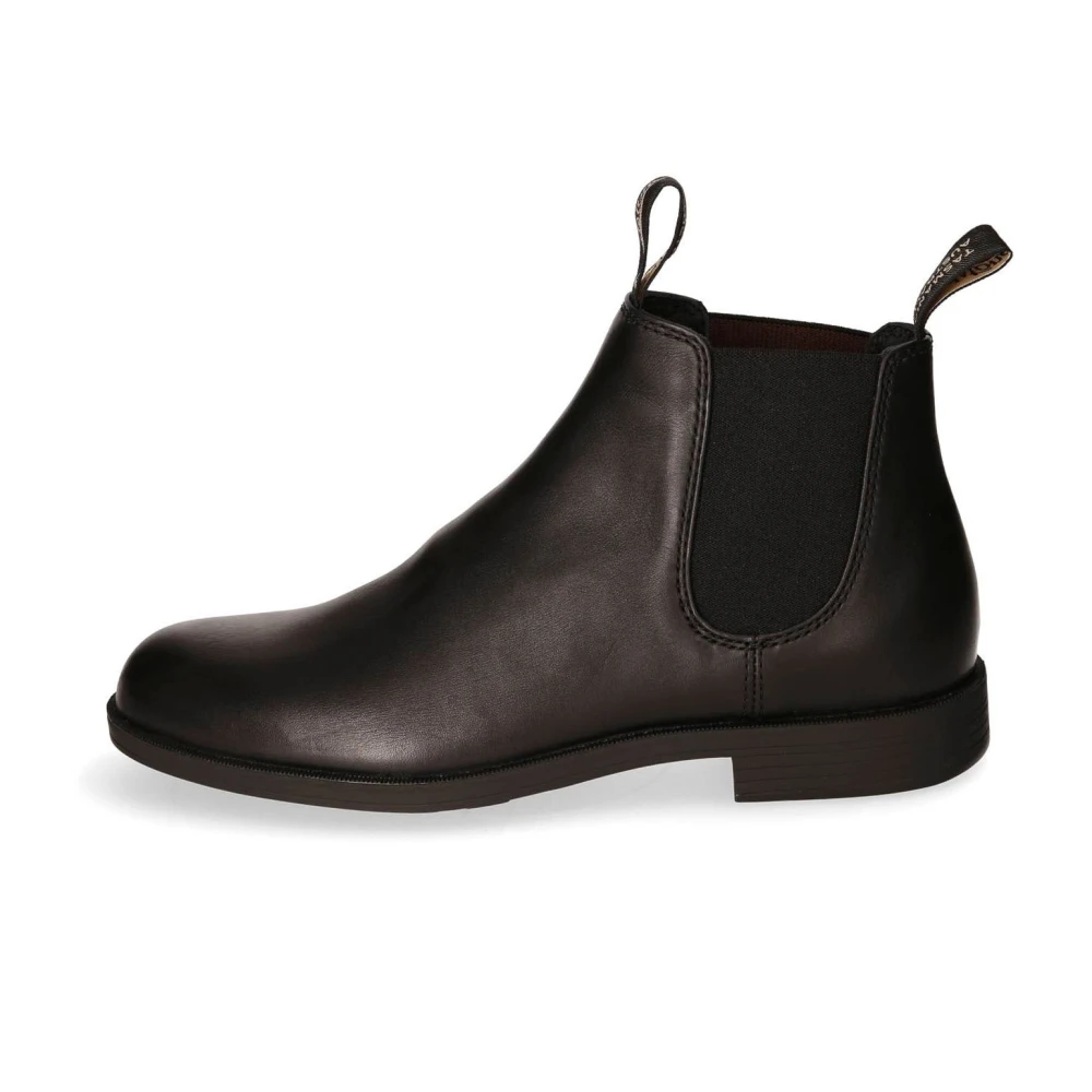 Blundstone Chelsea-stövlar i premiumläder Black, Herr